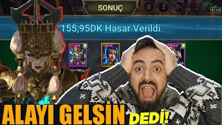 1 Demytha ile DEHŞET ÖLÜMSÜZ CLAN BOSS TAKIMI  RAID Shadow Legends Türkçe [upl. by Noelc]