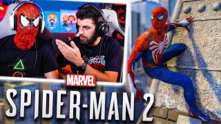 ΠΕΣΑΜΕ ΑΠΟ ΤΟ ΚΤΙΡΙΟ😱 SpiderMan 2 Gameplay TechItSerious [upl. by Flanagan]