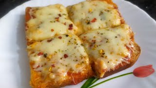 Yummy mayonnaise bread pizza 😋 [upl. by Aserehtairam]