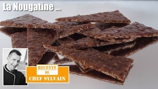 Recette de nougatine par Chef Sylvain [upl. by Ahsaele]