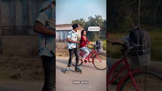 GIRL Reaction 🔥 👀 publicreaction 😎💯🤯 reaction skating skatingvideos balurghat trending [upl. by Mirna]