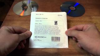 Wii U Game Disk Comparison to a BluRay and DVD 1080p HD [upl. by Nesnah]