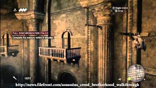 Assassins Creed Brotherhood Walkthrough  The Halls of Nero Part 2 [upl. by Pirali]