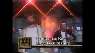 Stars amp Stripes vs Bunkhouse Buck amp Dick Slater Main Event March 19th 1995 [upl. by Lilas909]