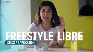 Freestyle Libre Sensor Application [upl. by Llacam]