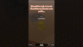 New SandStorm Biome Showcase roblox solsrng shorts royalty [upl. by Anawal]