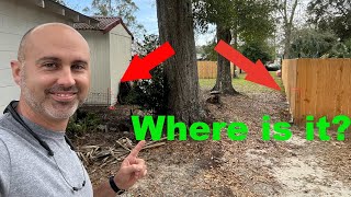 How to find the property line of any home Must watch [upl. by Parish]