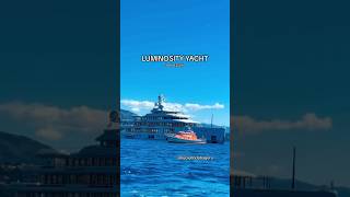 Luminosity yacht durinf the Formula 1  Monaco GP 🛳️🏎️😍 f1 monacogp monaco yacht superyacht [upl. by Irbua]