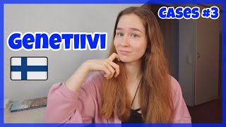 Learn Finnish Cases 3 GENETIIVI Singular the basics [upl. by Herschel]