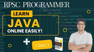 RPSC programmer  JAVA  2ND PAPER  introduction of programming language class 1 [upl. by Bertine598]