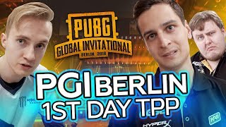 NAVI PUBG at PGI Berlin 1st day TPP [upl. by Nellaf597]