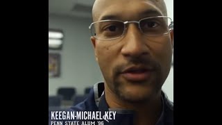 KeeganMichael Key swapping with James Franklin for a Penn State meeting is hilarious 😂  Shorts [upl. by Hett]