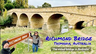 Richmond Bridge Tasmania Australia 🇦🇺 [upl. by Ettolrahs]