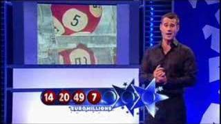 Euromillions Lottery Draw Results 30 May 2008 [upl. by Merrick]