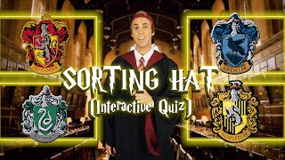 Which Hogwarts House Are You In Interactive Sorting Hat Quiz [upl. by Sapowith]