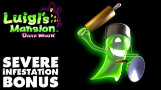 Luigis Mansion Dark Moon  Secret Mine  Severe Infestation Bonus Nintendo 3DS Walkthrough [upl. by Alsworth]