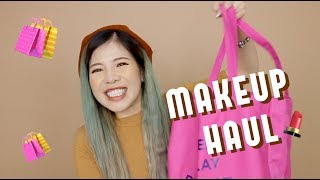 MAKEUP HAUL BỰ BỰ 🛍 CÙNG KHUI VỚI CHANG 😄 [upl. by Ardnauq]