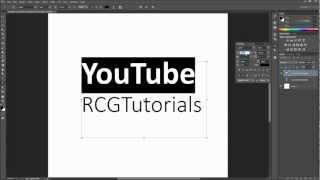 Photoshop Tutorial Working With Type Leading Kerning Tracking etc HD [upl. by Aynosal]