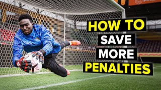 PENALTY SAVING secrets from a pro coach  goalkeeper tutorial [upl. by Shaina]