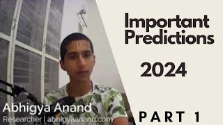 Important predictions for 202425  Analyze with Abhigya Anand [upl. by Winthorpe405]