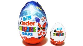 Kinder Maxi Surprise Egg Unboxing [upl. by Ariay]