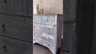 Rustic Finish With Subtle Details Here Is How We Did It diy dressermakeover [upl. by Eberle84]