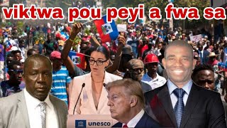 16 septembre Gy Philippe Dominique depuy minis Nader fèl Yon lòt fwa pèp la sove Donald Trump chofe [upl. by Ayala93]