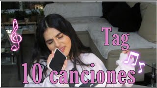 TAG DE LAS 10 CANCIONES🎶 TANIA MENDOZA [upl. by Beata]