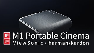 ViewSonic M1 mini plus portable projector Demonstration [upl. by Aubarta]