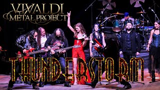 Vivaldi Metal Project  THUNDERSTORM  Live in Avezzano 2018 Official Video [upl. by Llertnahs828]