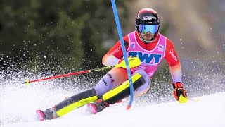 FIS Alpine Ski World Cup  Mens Slalom Run 1  Wengen SUI  2023 [upl. by Bevers]