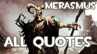 Team Fortress 2  Merasmus Quotes [upl. by Anikat]