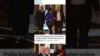 Schofield SCHMOOZES 👀 phillipschofield celebrity shortsfeed shortsyoutube [upl. by Dazhehs]