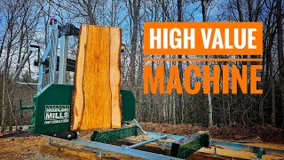 First Slabs and First Impressions  Woodland Mills HM130MAX Portable Sawmill [upl. by Forrester]