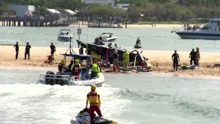 Horrific helicopter collision near Sea World leaving Four dead [upl. by Stig]