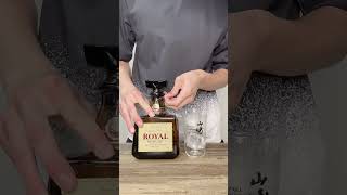 SUNTORY ROYAL suntory royal blended japanese asmr 山崎 [upl. by Kcirednek]