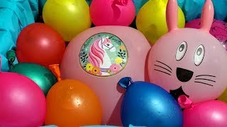 FUN WATER BALLOONS POP PART 7 [upl. by Eintruok]