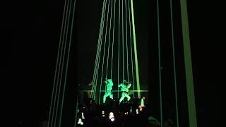 Who wants to see this laser show live at our shows 🥷🏼🔥 [upl. by Neeoma]