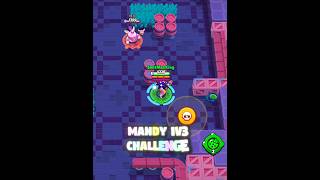 Mandy 1v3 Challenge 💖🔥 BrawlStars Duels BS [upl. by Ridley]