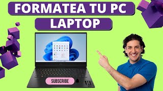 como formatear y restablecer mi pc windows 1110 2023 [upl. by Eeneg355]