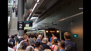 Perths METRONET Airport Line Official Opening [upl. by Aryk]