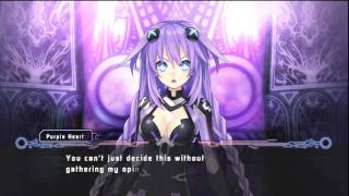 Hyperdimension Neptunia The Animation  Plutia appears [upl. by Theressa]