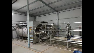 microwave vacuum dryer drying machine Secadora al vacío por microondas [upl. by Ydualc]