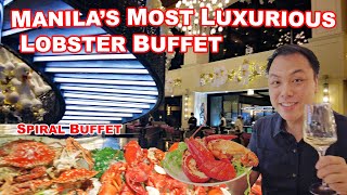 Manilas Most Luxurious Buffet  Spiral Seafood and Lobster Buffet  with a massive cheese room [upl. by Remus]