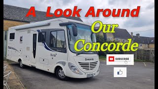 Tour Our Concorde Motorhomequot [upl. by Atikin303]