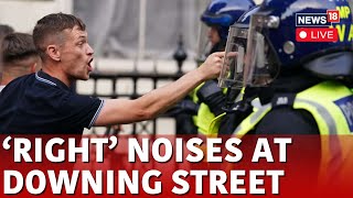 UK News Live  Voilence Breaks Out At Downing Street Live  London Protest Live  London News  N18G [upl. by Ggerk118]