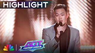 EnkhErdene SURPRISES the crowd with quotAlways On My Mindquot  SemiFinals  AGT Fantasy League 2024 [upl. by Homer]