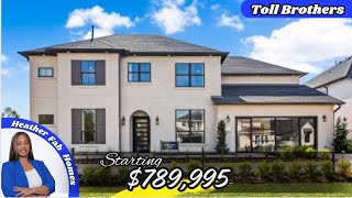 New Construction Homes in Spring TX  Toll Brothers in Woodson’s Reserve  Starting 789995 [upl. by Lulita]