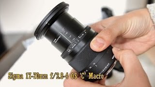 Sigma 1770mm f284 OS Macro C lens review with samples [upl. by Ahsened]