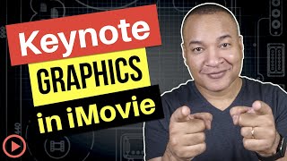 How To Use Keynote Graphics in iMovie [upl. by Goodard518]